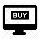 Comprar En Linea Compras Por Internet Compras En Linea Icono