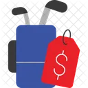 Comprar palo de golf y bolsa  Icono
