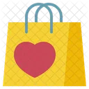 Compras Corazon Amor Icono