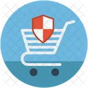 Compras Seguro Protegido Icono