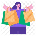 Compras Cliente Consumidor Icono