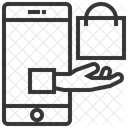 Compras Doacoes Comercio Eletronico Ícone