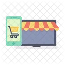 Compras Tienda En Linea Icono