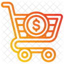 Compras Dinero Carrito Icono