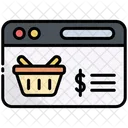 Compras Sitio Web Comercio Electronico Icon