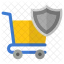 Compras Seguro Escudo Icon