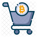 Compras de bitcoins  Icono