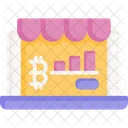 Compras Bitcoin Bitcoin Compras Icono