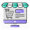 Compras De Comercio Electronico Compras En Linea Compras Icono