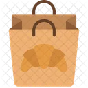 Compras de croissants  Icono