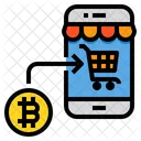 Compras de bitcoins  Ícone