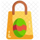 Compras De Pascua Pascua Bolsa De Compras Icono