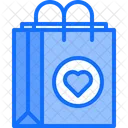 Compras De San Valentin Compras De Bodas Compras De Matrimonio Icono