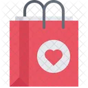 Compras De San Valentin Compras De Bodas Compras De Matrimonio Icono