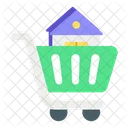 Compras Desde Casa Compra Compras En Linea Icono