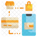 Compras digitales  Icono