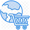 Compras Globais Compras Globais Comercio Eletronico Ícone