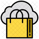 Compras en la nube  Icono