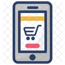 M Commerce Compras Moviles Compras En Linea Icono