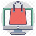 En Linea Compras Comprar Icono