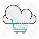 Nube Carro Compras Icon