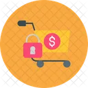 Compras Seguras En Linea Carrito Pago Icono