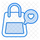 Compras Favoritas Bolsa De Compras Compras Icono