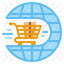 Compras globais  Ícone