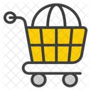 Comercio Eletronico Compras Em Todo O Mundo Compras On Line Ícone