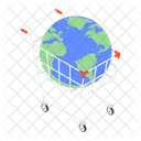 Compras Globais Compras Mundiais Compras Internacionais Ícone