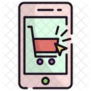 Compras pelo celular  Ícone