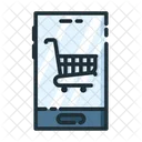 Compras Moviles Compras Carrito De Compras Icono