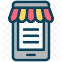 Compras Moviles Movil Compras Icono