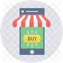 Movil Compras Comprar En Linea Icono