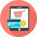 Compras Moviles Pagos Digitales Comercio Electronico Icon