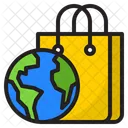 Compras no mundo  Ícone