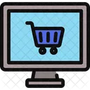 Compras On Line Loja On Line Comercio Eletronico Icon