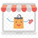 Eshopping Compras On Line Compras Pela Internet Ícone