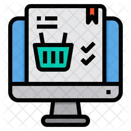 Compras online  Ícone