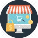 Compras online  Ícone