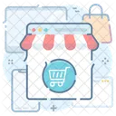 Compras online  Ícone