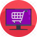 Carrito De Compras Escritorio Computadora Icono