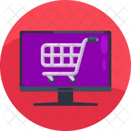 Compras online  Ícone