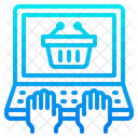 Compras On Line Cesta Comprar Icon