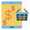 Compras online  Ícone