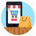 Compras online  Ícone