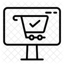 Compras online  Ícone