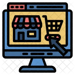 Compras online  Ícone