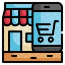 Compras online  Ícone