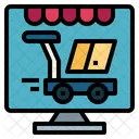 Compras online  Ícone